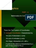 2-D Graphics: Mathematics For Computer Graphics