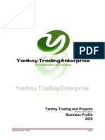 YanBoy Trading Company Profile 2020