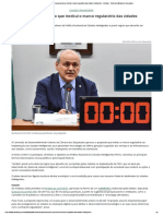 Comissão Aprova Projeto Que Institui o Marco Regulatório Das Cidades Inteligentes - Notícias - Portal Da Câmara Dos Deputados