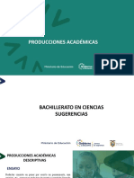 Producciones Académicas