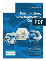 Formulation, Development & Delivery: Regulatory Starting Materials Specification Setting For Excipients