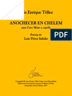 Anochecer en Chelem - Téllez