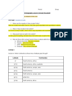 1a - 9 - 14 Lesson Part II Answer Document