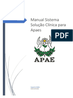 Manual Sistema Solução Clínica para Apaes