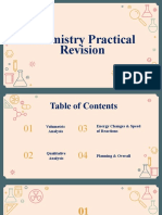 Chemistry Practical Revision