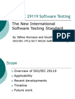 ISO/IEC 29119 Software Testing