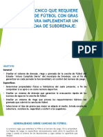 Proceso Tecnico Que Requiere Una Cancha de Fútbol