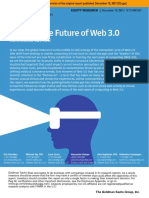 GOLDMAN SACHS. Framing The Future of Web 3.0 (2021)