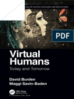 Virtual Humans Today and Tomorrow