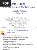 Data Mining: Concepts and Techniques: - Slides For Textbook - Chapter 7