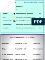 Tarea Del LBE para Su Lección Bíblica Tzoltil