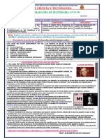 TERCERO A, B SESION NRO. 31 APRENDO EN CASA