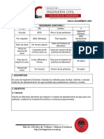 280 Ingeniería Sanitaria 1 Programa