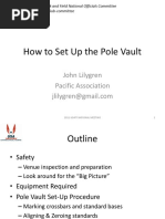 High Jump and Field Event Specifications | PDF | Foot (Unit) | Runway