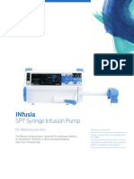 Infusia: Sp7 Syringe Infusion Pump