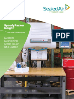 Foam Cushioning Instapak SpeedyPacker Brochure