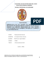 Trabajo 02 - Monografia Sobre La Importancia de Los Centros de Origen