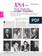 New Twist in Molecular Genetics: The Possibilities of Xenonucleic Acid (XNA