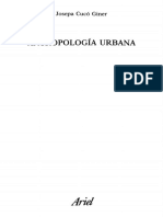 Antropologia Urbana - Cuco Giner, J