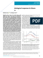 Global-Scale Hydrological Response To Future Glacier Mass Loss