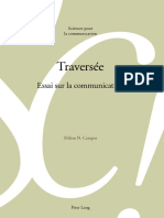 (Sciences Pour La Communication) Milton N. Campos-Traversée - Essai Sur La Communication-Peter Lang AG (2015)