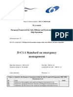 D-C1.1 Standard On Emergency Management