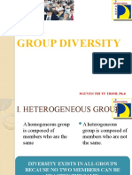 Group Diversity