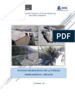 INFORME PRINCIPAL - Estudio Hidrológico de La Unidad Hidrográfica Chillón