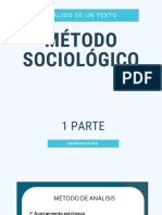 Método Sociológico