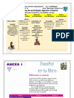 Cronograma de Actividades Semana 3 Segundo Trimestre