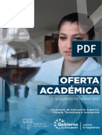 Oferta Académica SegundoP 2021