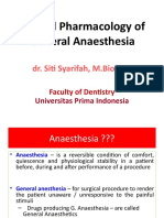 Pharmacology of General Anasthesia