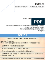 PAD363 C1 - Overview of Industrial Relations - Updated Oct 2021