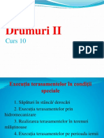 Drumuri II - Curs 10 Terasamente Speciale