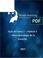 Emociones y aprendizaje neuropsicología