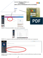 Pasos para Entrega de Actividades
