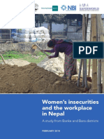 Womens Insecurities and The Workplace in Nepal High Res