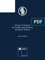 Informe Trimestral de Los Recursos Humanos Del Sector Público - Junio2018