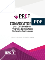 Convocatoria Difusores PREP 2021 Anexo Unico