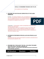 NOTES Unit 3 - The Cell