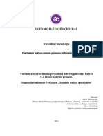 Diagnostinė Užduotis Su Vertinimo Ir Įsivertinimo Pavyzdžiais 5-6 Klasei. Meninis Daikto Aprašymas