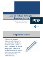 Resistência Dos Materiais - Estudo de Torção - Ângulo de Torção 2