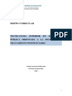 Tecnicatura Superior en Seguridad Pública Orientada a La Seguridad y Tratamiento Penitenciario