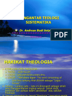 Pengantar Theologia Sistematika, 1
