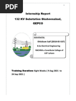 INTERNSHIP REPORT 132kv Grid