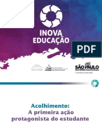 Acolhimento: a primeira ação protagonista do estudante