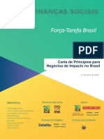 Carta de Principios Negócios de Impacto No Brasil