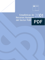 Estadísticas de Recursos Humanos Del Sector Público 2001-2010