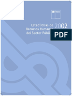 Estadísticas de Recursos Humanos Del Sector Público 2002-2011