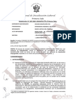 Resolución N.º 007-2021-SUNAFIL/TFL-Primera Sala